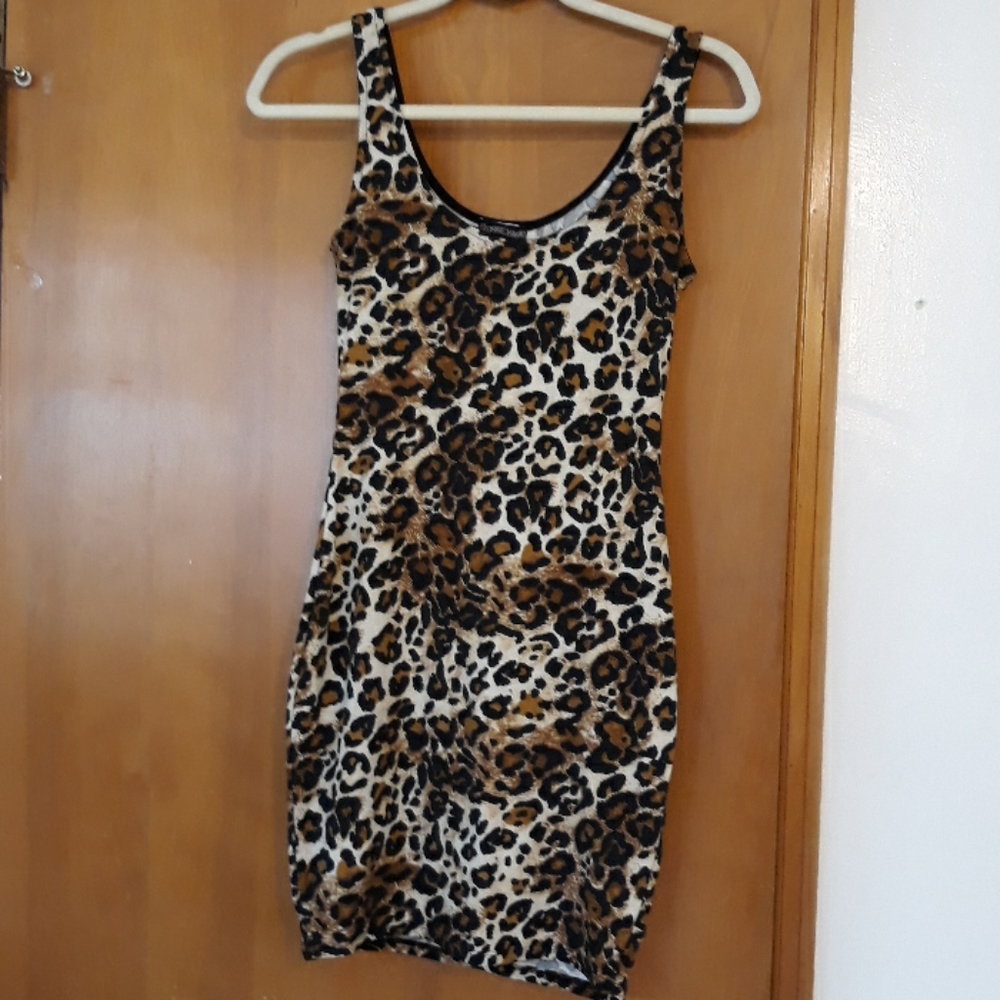 Cheetah Print Night club dress by Mindcode